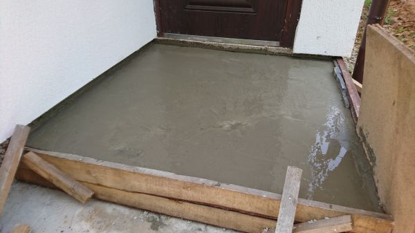 Entryway Concrete Repair in Fairhope